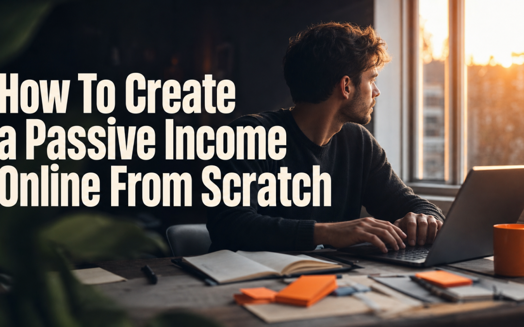 How To Create a Passive Income Online From Scratch