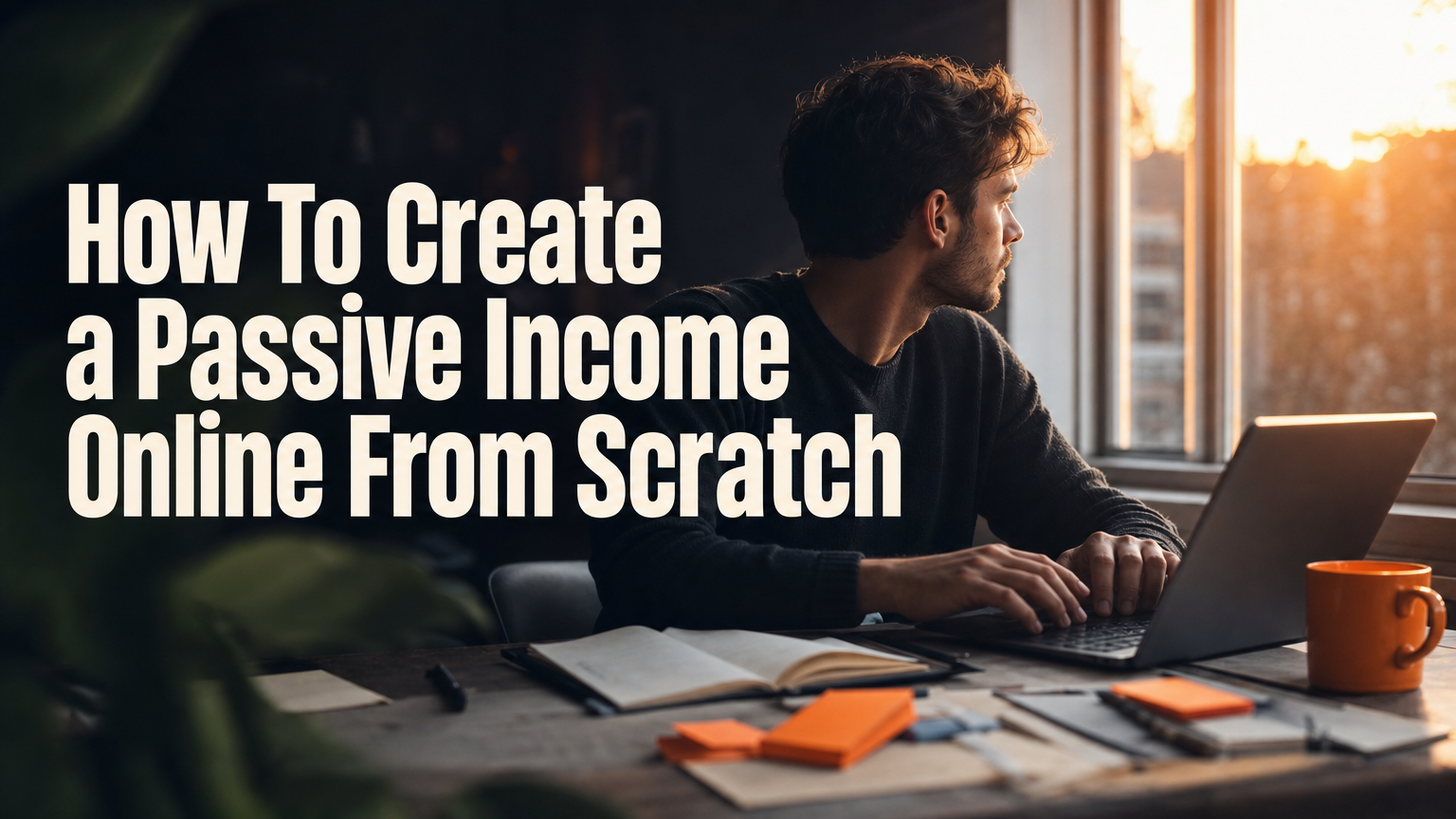 How To Create a Passive Income Online From Scratch
