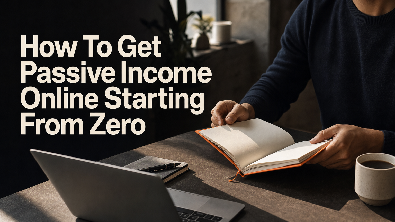 How To Get Passive Income Online Starting From Zero