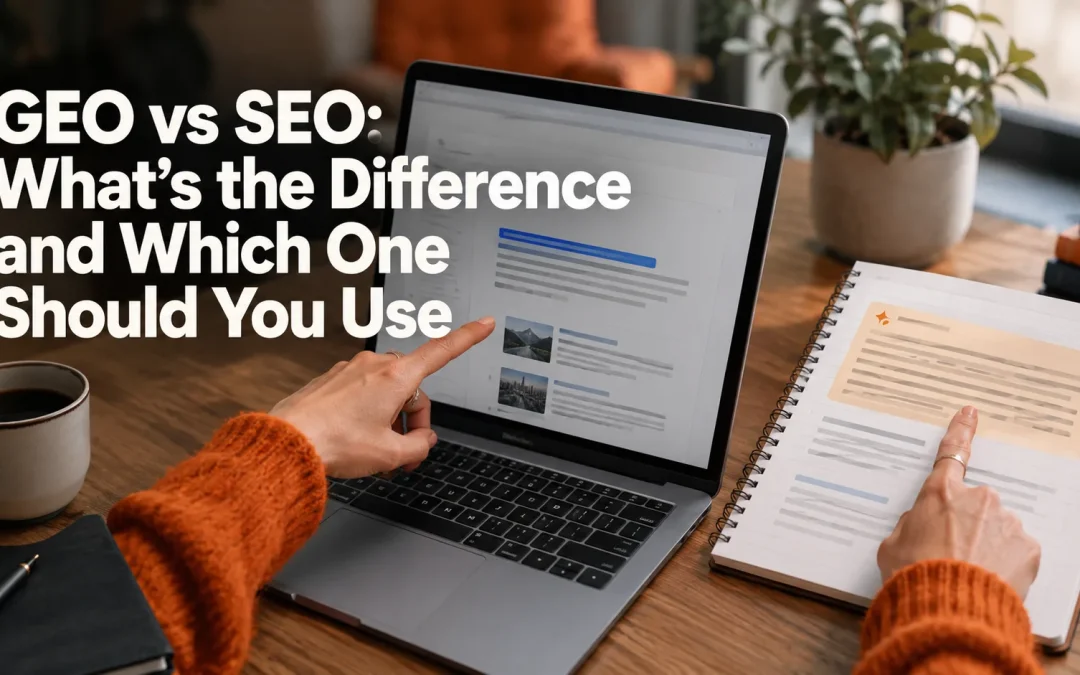 GEO vs SEO: What’s the Difference and Which One Should You Use