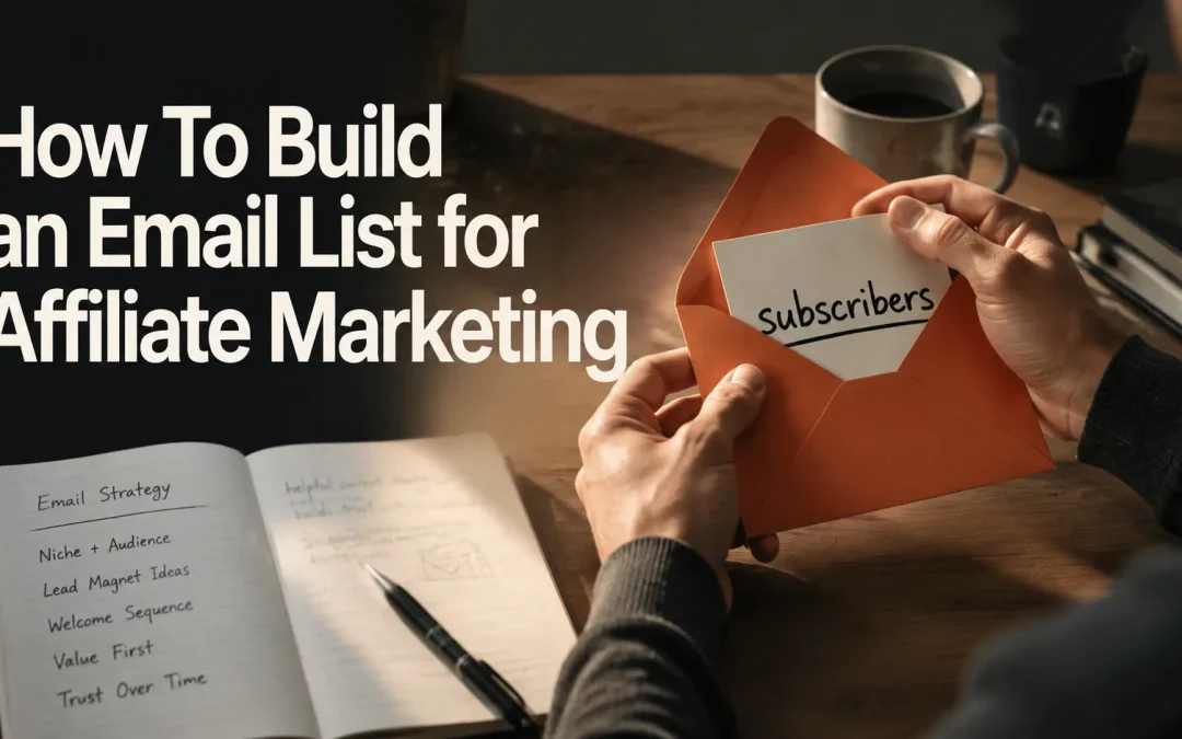 How To Build an Email List for Affiliate Marketing
