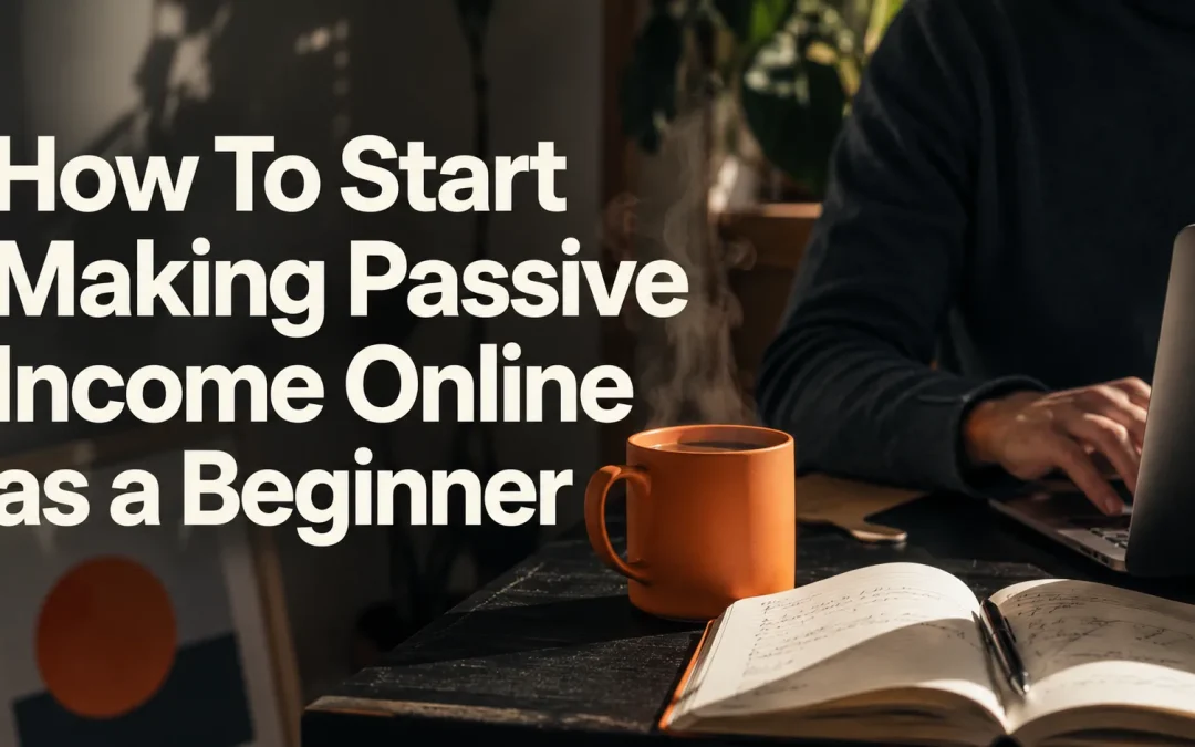 How To Start Making Passive Income Online as a Beginner