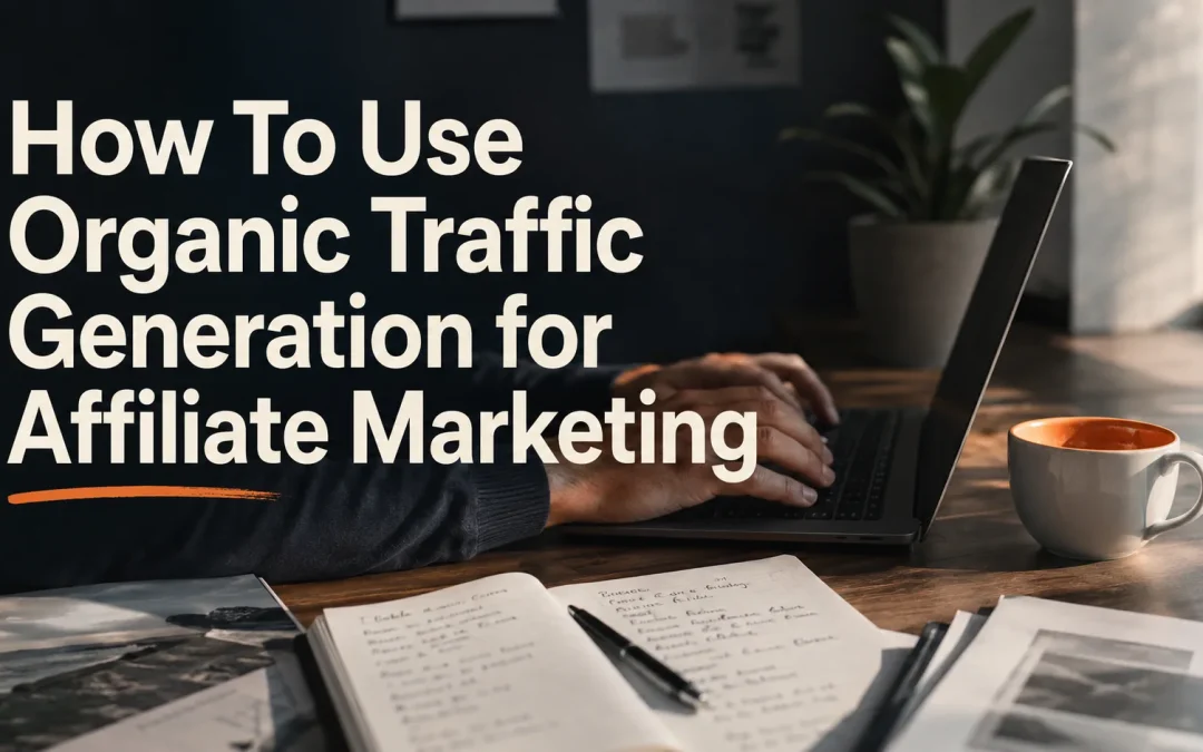 How To Use Organic Traffic Generation for Affiliate Marketing