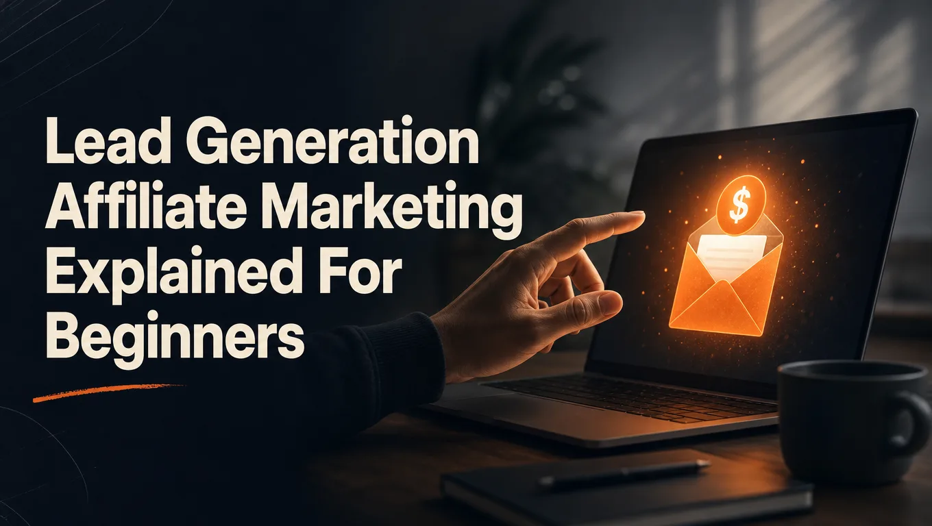 Lead Generation Affiliate Marketing Explained For Beginners
