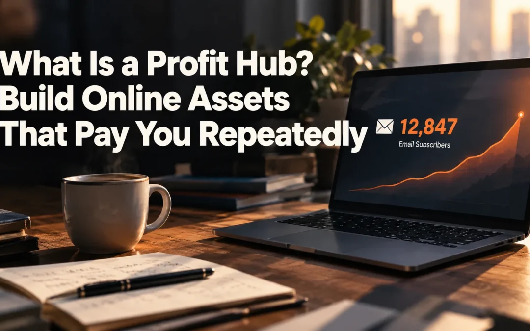 What Is a Profit Hub? Build Online Assets That Pay You Repeatedly