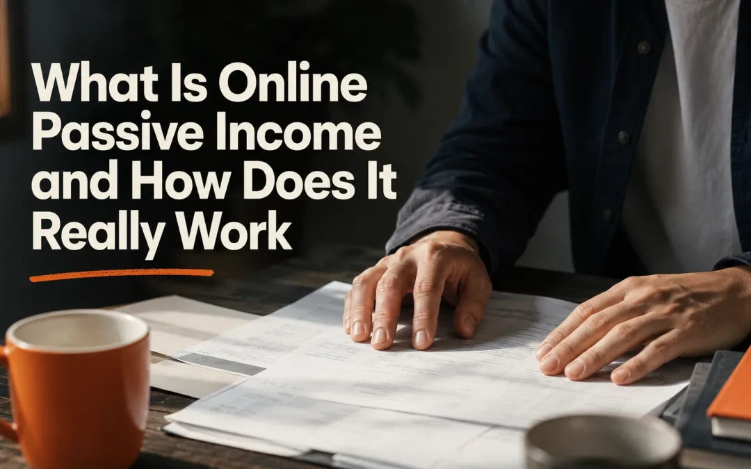 What Is Online Passive Income and How Does It Really Work