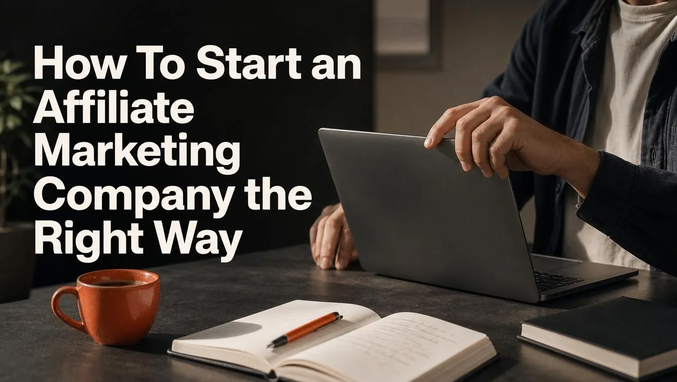 How To Start an Affiliate Marketing Company the Right Way