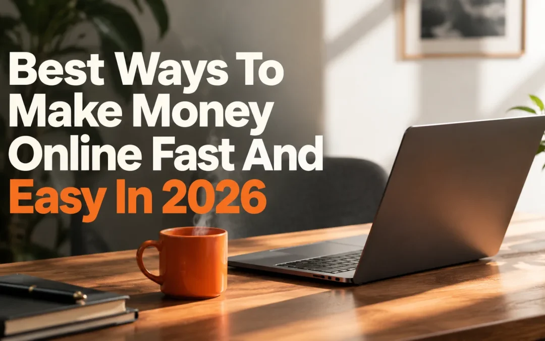 Best Ways To Make Money Online Fast And Easy In 2026