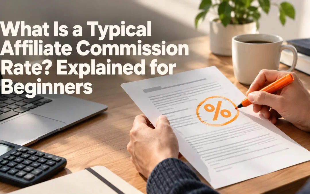 What Is a Typical Affiliate Commission Rate? Explained for Beginners